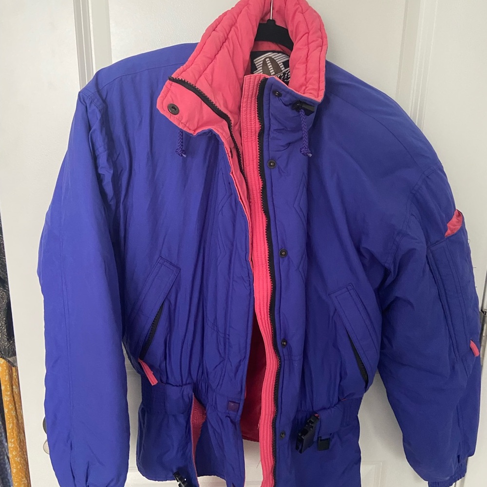 Retro ski jacket